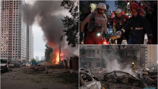 Rusia, un nou atac pe scară largă asupra orașului Kiev
