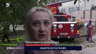 VIDEO Atac devastator asupra Kievului &icirc;naintea summit-ului NATO de la Ankara. Rusia a lansat o ploaie de drone