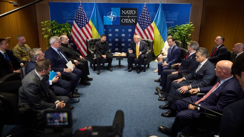 Trump, întâlnire cu Volodimir Zelenski, în marja summitului NATO de la Ankara