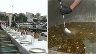 VIDEO Borș pescăresc pentru pofticioși &icirc;n Portul Tomis
