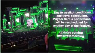 VIDEO Haos la &bdquo;Beach, Please!&rdquo;: artistul Playboi Carti nu a mai c&acirc;ntat din cauza ploii torențiale