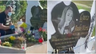 VIDEO Morm&acirc;ntul Andei, t&acirc;năra ucisă de Emil G&acirc;nj, a fost profanat