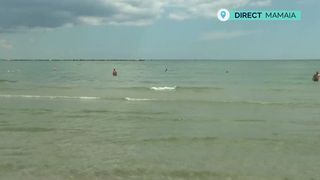 VIDEO Marea &icirc;și așteaptă turiștii. Apa &icirc;ncepe să se &icirc;ncălzească
