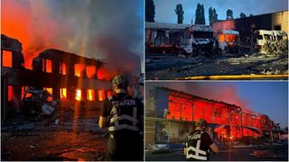 Atac cu rachete balistice &icirc;n Kiev