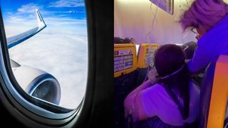 "Un obiect străin" ar fi dus la spargerea geamului de avion