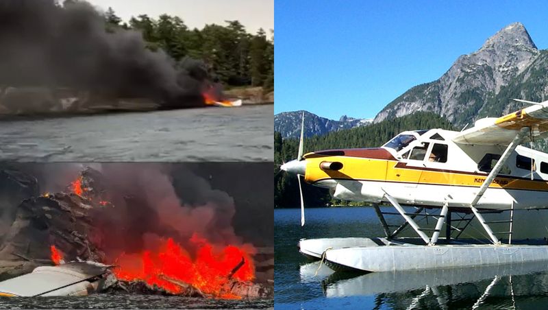 Incident aviatic în Washington