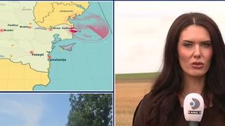 VIDEO Dronă suspectă, dobor&acirc;tă &icirc;n apropiere de localitatea Padina. Ancheta este &icirc;n desfășurare