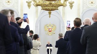 Vladimir Putin, discurs &icirc;n fața Dumei de Stat, chemată la ordine la Kremlin