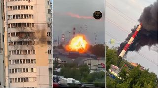 VIDEO Moscova, atacată masiv cu drone ucrainene. "Războiul s-a mutat &icirc;n Rusia"