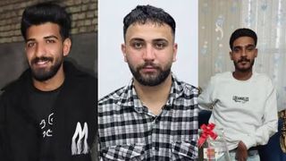 Amirhossein Safari și verii săi Alireza și Abolfazl Sepahi (de la dreapta la st&acirc;nga) au fost condamnați la moarte &icirc;n urma arestării lor &icirc;n timpul protestelor extinse din Iran din ianuarie.