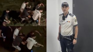 Fată de 15 ani, salvată &icirc;n ultima clipă de la &icirc;nec, după ce s-a aruncat de pe un pod. Un polițist a sărit după ea, &icirc;n R&acirc;mnicu V&acirc;lcea 