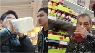 VIDEO Masa servită direct de pe rafturi, trend &icirc;ngrijorător pe internet