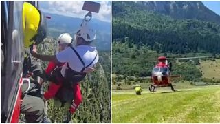 Turist găsit epuizat pe Piatra Craiului, recuperat de salvamontiștii din Argeș