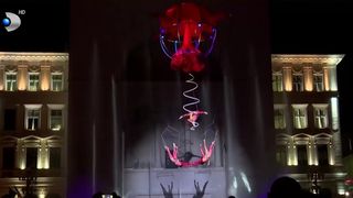 VIDEO &bdquo;Mi-a plăcut foarte mult ideea&rdquo;. Spectacol de acrobație aeriană la Timișoara