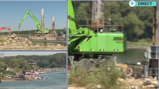 VIDEO Continuă lucrările pe Dunăre. Măsuri pentru menținerea &icirc;n funcțiune a centralei de la Cernavodă