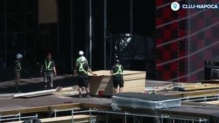 VIDEO Ultimele pregătiri &icirc;nainte de Untold. Festivalul adună sute de mii de participanți