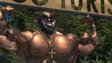 VIDEO Controverse &icirc;n Bușteni. Musculosul din metal aprinde discuțiile