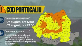 VIDEO Vremea schimbă foaia &icirc;n Rom&acirc;nia - coduri de ploi și vijelii