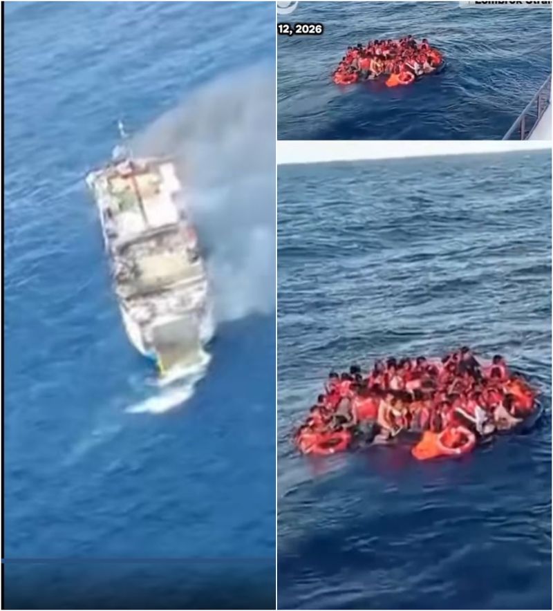 Morți și dispăruți după un incendiu pe mare, în Indonezia