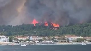 VIDEO Pericol major de incendii &icirc;n Grecia. Care sunt zonele de risc maxim &icirc;n acest weekend