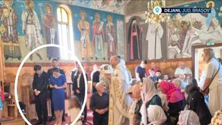VIDEO Nicușor Dan, din nou la mănăstire de Ziua Marinei