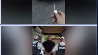 VIDEO James Bond de Sinaia a fost prins cu plăcuțe de &icirc;nmatriculare rotative și documente false