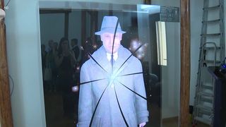 VIDEO Holograma din turnul cu ceas, pe placul turiștilor care vin &icirc;n Iași