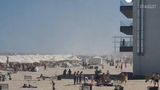 VIDEO Soluții ingenioase pentru v&acirc;ntul de pe plajă la Eforie Nord