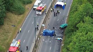 Accident grav &icirc;n Marea Britanie! Șapte persoane au murit, printre care doi polițiști