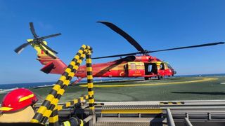 Salvare de la bordul unei nave din Marea Neagră