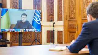 Președintele Nicușor Dan participă azi la Coaliția de Voință, prin videoconferință. Zelenski cere ajutor &icirc;mpotriva rachetelor lui Putin