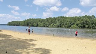 Lacul Claiborne din Louisiana