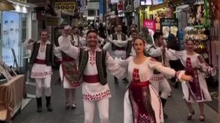 VIDEO Ansamblul Doinița, spectacol &icirc;n Coreea de Sud