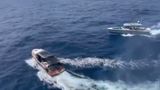 VIDEO Rom&acirc;n prins după o urmărire spectaculoasă pe mare, &icirc;n Mallorca. A furat un iaht de 1 milion de euro