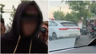 VIDEO Adolescentul de 17 ani care s-a urcat la volan fără permis, reținut după ce a provocat un accident
