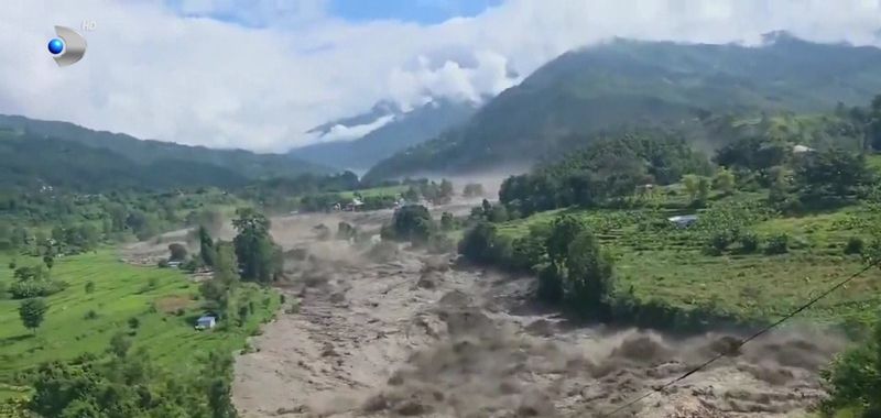 Imagini apocaliptice în Nepal