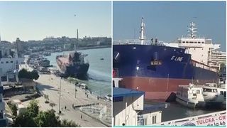  Accident &icirc;n portul Tulcea