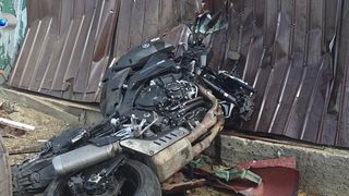 VIDEO Tragedie pe o șosea din județul Mehedinți! Un motociclist bulgar a murit