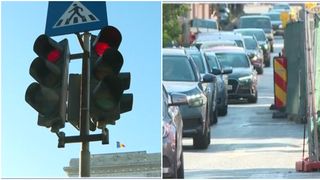 VIDEO Trafic cu obstacole pe străzile din București &icirc;n prima zi de școală