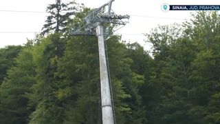 VIDEO Telegondola Sinaia, pericol de prăbușire. Sezonul de iarnă, sub semnul &icirc;ntrebării