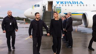 VIDEO Avionul lui Zelenski, "aproape lovit" de o dronă rusească &icirc;n Republica Moldova