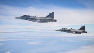 VIDEO Avioanele NATO au dobor&acirc;t o dronă venită din Belarus &icirc;n spațiul aerian al Lituaniei