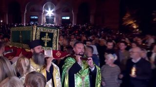 VIDEO &bdquo;A fost foarte multă lume&rdquo;. Procesiune impresionantă pe străzile Timișoarei