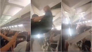 Momente de groaza &icirc;ntr-un avion Boeing 737