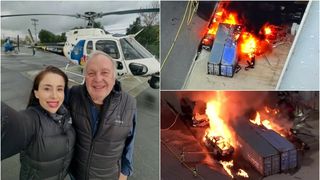 Echipa de știri a televiziunii NBC din Los Angeles, tragedie aviatică