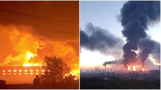 VIDEO Moscova, atacată cu rachete și drone de Ucraina