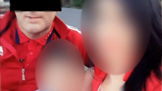VIDEO Fost polițist din R&acirc;șnov, arestat după ce și-a agresat soția și a amenințat-o cu moartea
