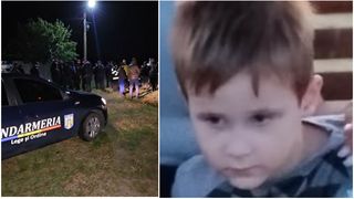 Laurențiu a dispărut de acasă, din Bacău, și este de negăsit! Minorul de 4 ani este căutat de zeci de echipaje