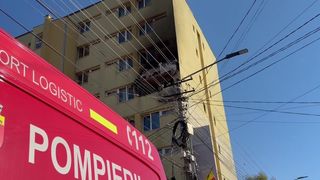 VIDEO Incendiu la un cămin din Cluj-Napoca. 200 de studenți au fost evacuați