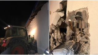 VIDEO Un șofer beat a intrat cu tractorul &icirc;ntr-o casă. O familie din județul Iași, la un pas de tragedie